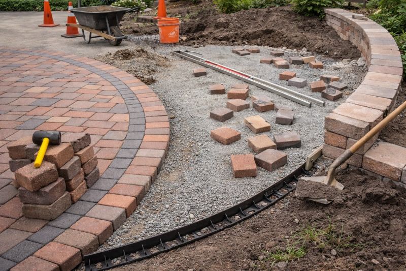 Brick Hardscape Construction in Boston, MA